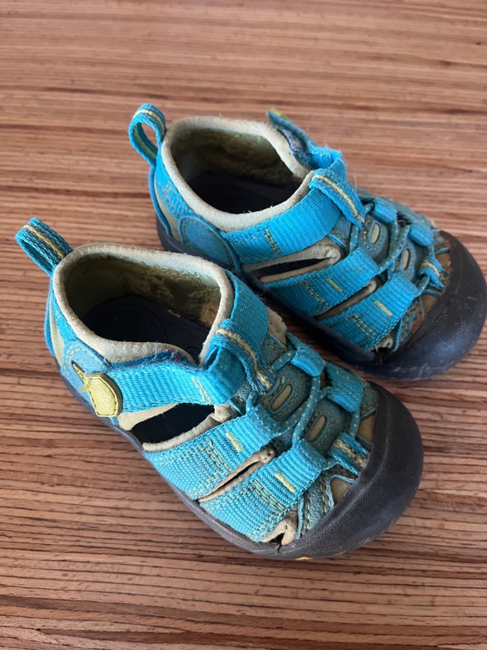 Blue Toddler Keen Sandals size 5